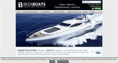 Desktop Screenshot of ibiza-boats.es